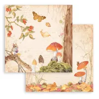 Stamperia Woodland 12x12 Inch Paper Pack (SBBL143)